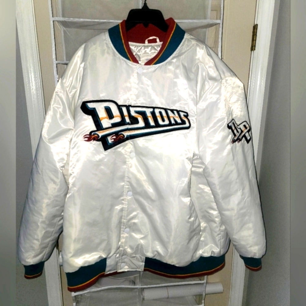Starter Detroit Pistons Ty Mopkins Exclusive Jacket Men 4XL.